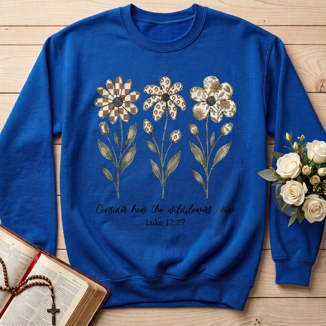 Consider How The Wildflowers Grow Luke 12.27 14