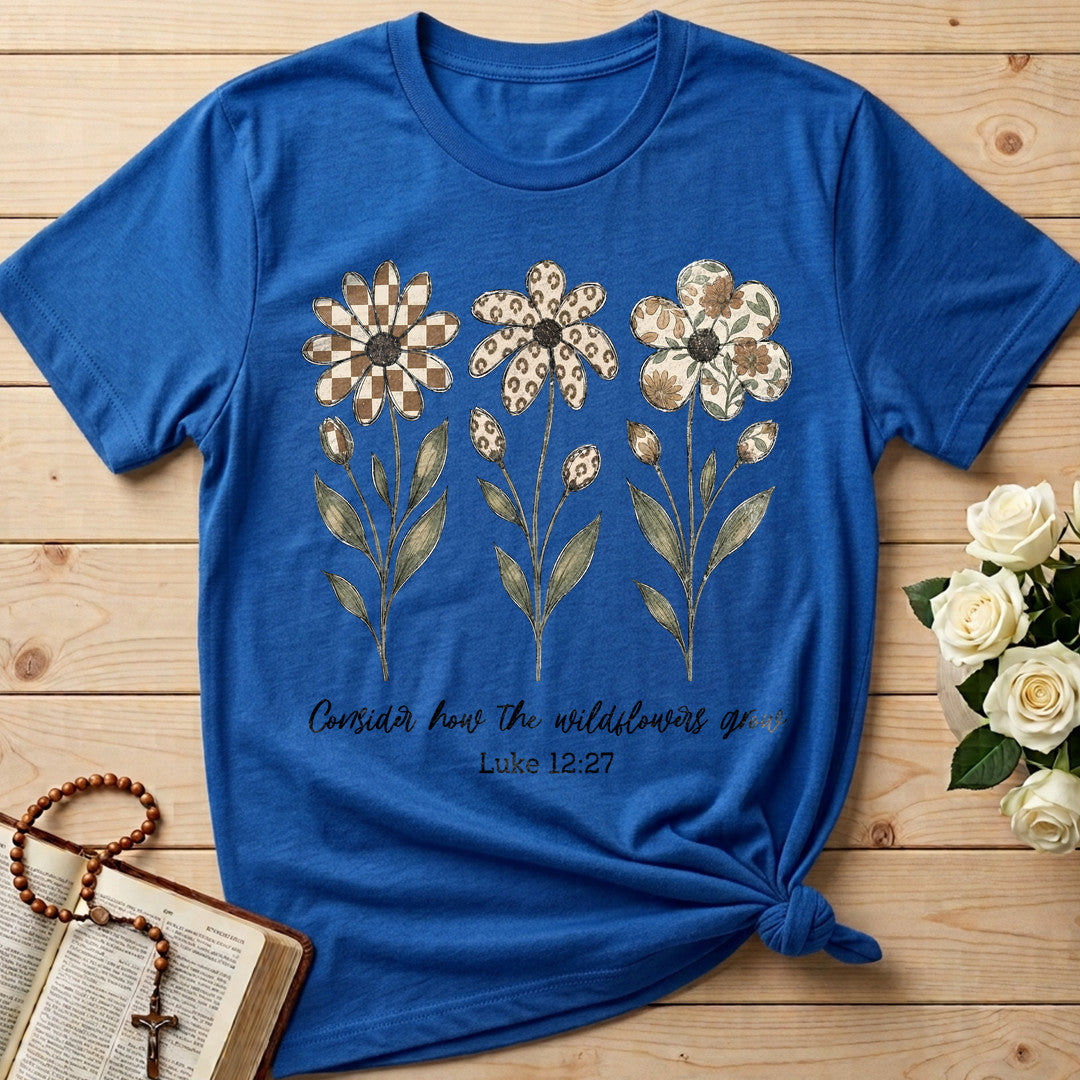 Consider How The Wildflowers Grow Luke 12.27 14