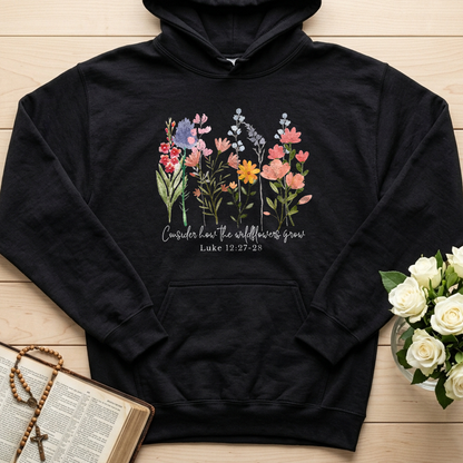 Consider how the wildflowers grow Luke 12.27-28 01