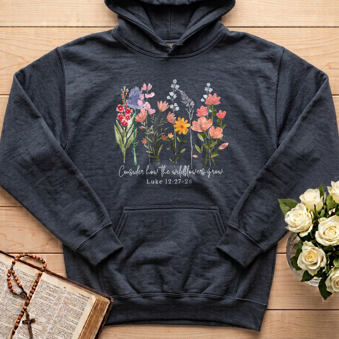 Consider how the wildflowers grow Luke 12.27-28 01