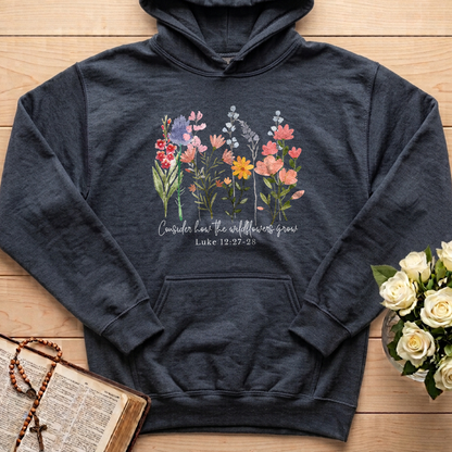 Consider how the wildflowers grow Luke 12.27-28 01
