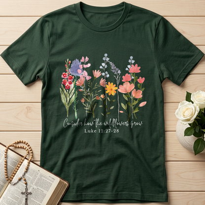 Consider how the wildflowers grow Luke 12.27-28 01