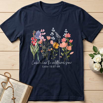 Consider how the wildflowers grow Luke 12.27-28 01