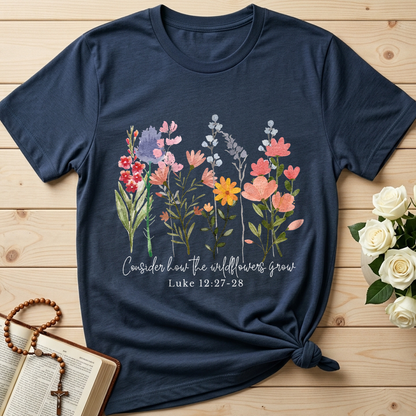 Consider how the wildflowers grow Luke 12.27-28 01