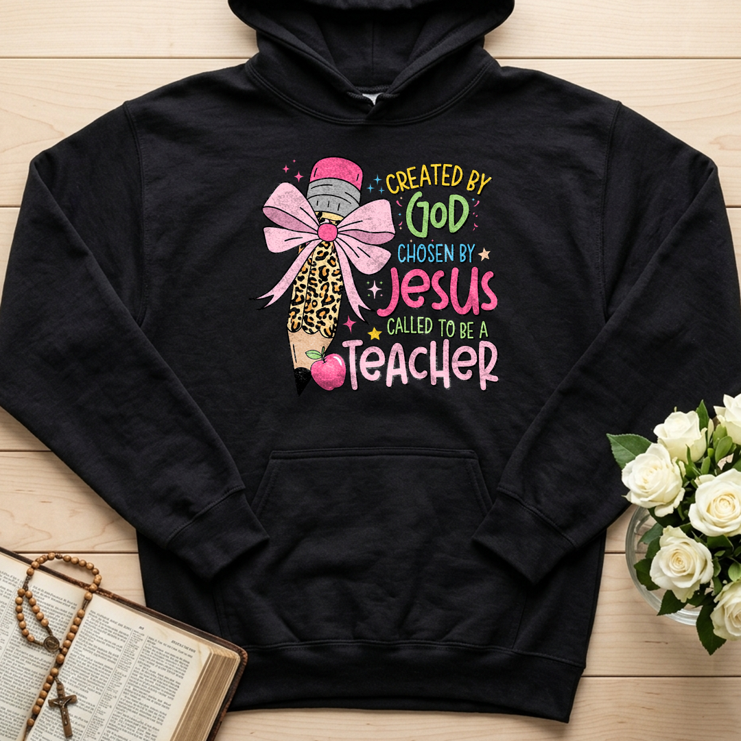Created By God Chosen By Jesus Called To Be A Teacher 03