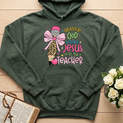 Created By God Chosen By Jesus Called To Be A Teacher 03