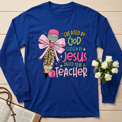 Created By God Chosen By Jesus Called To Be A Teacher 03