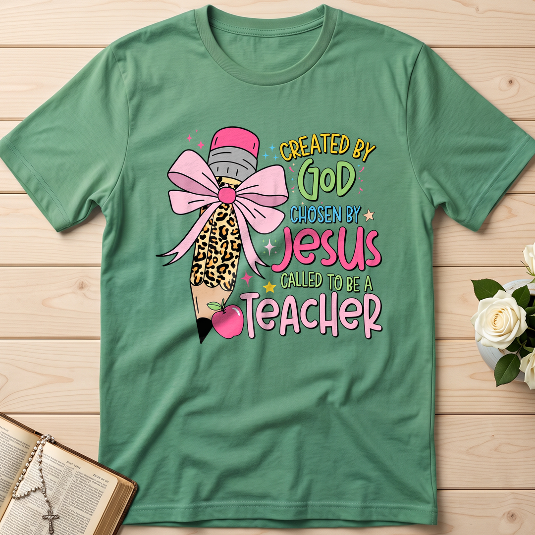 Created By God Chosen By Jesus Called To Be A Teacher 03