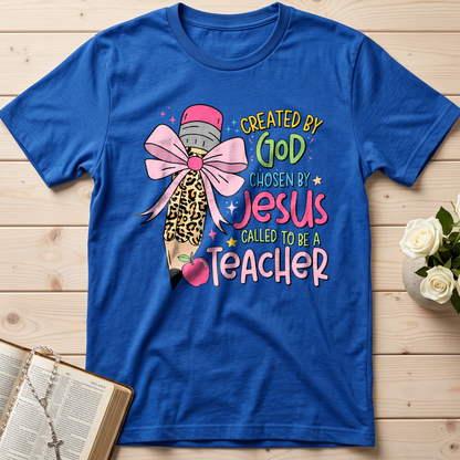 Created By God Chosen By Jesus Called To Be A Teacher 03
