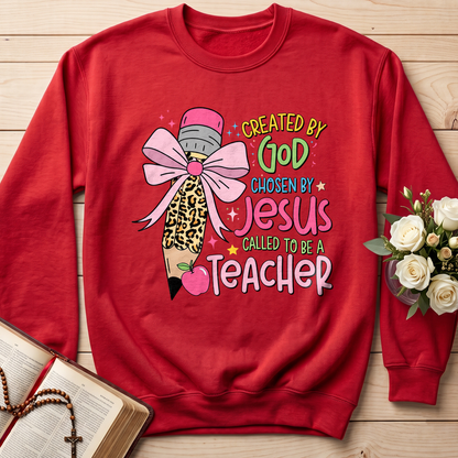 Created By God Chosen By Jesus Called To Be A Teacher 03