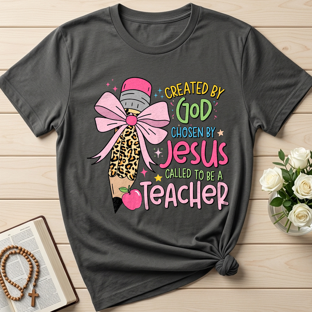 Created By God Chosen By Jesus Called To Be A Teacher 03