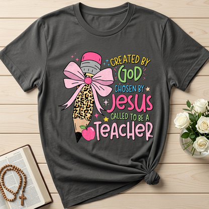 Created By God Chosen By Jesus Called To Be A Teacher 03