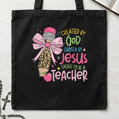 Created By God Chosen By Jesus Called To Be A Teacher 03