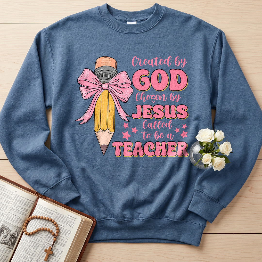 Created By God Chosen By Jesus Called To Be A Teacher 05