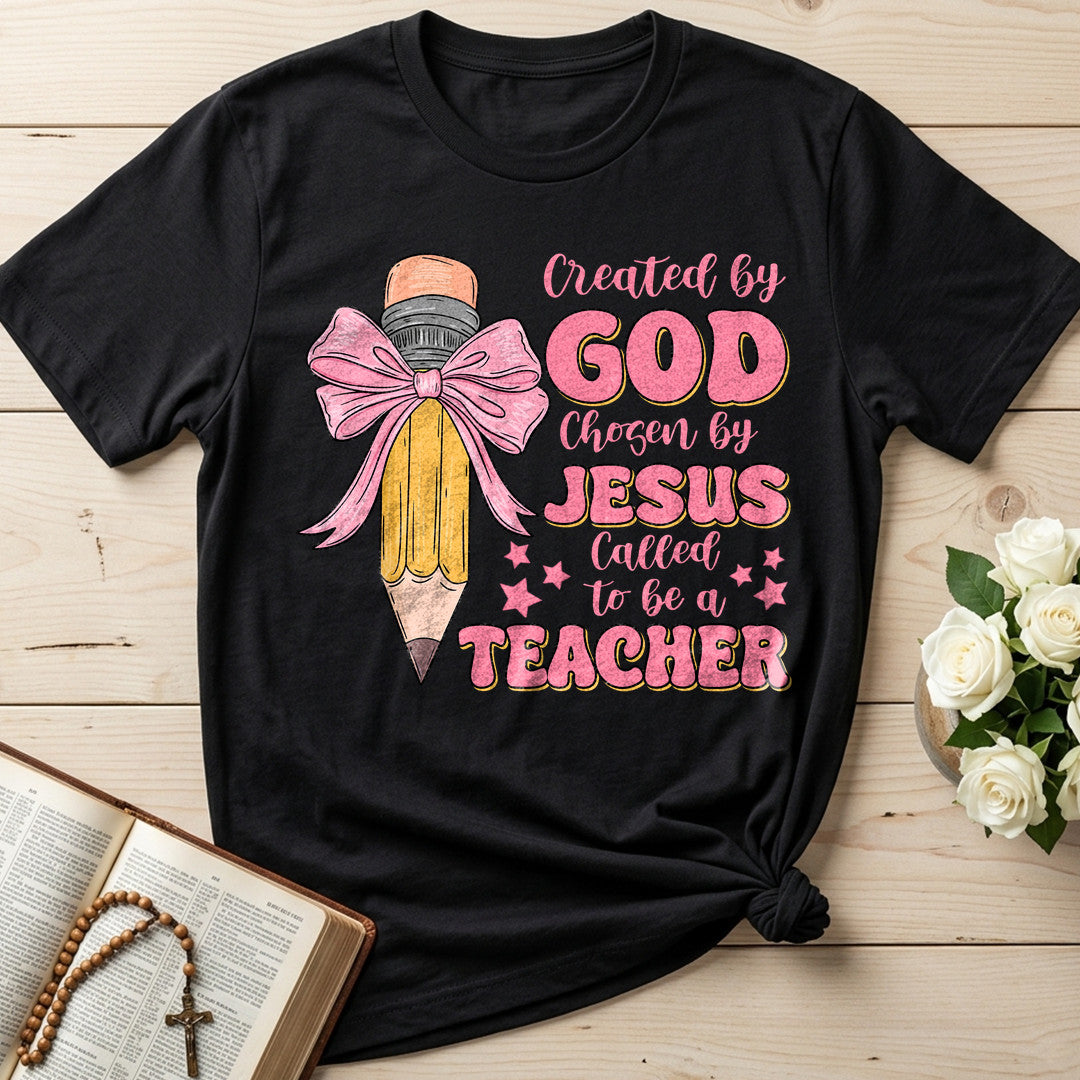 Created By God Chosen By Jesus Called To Be A Teacher 05
