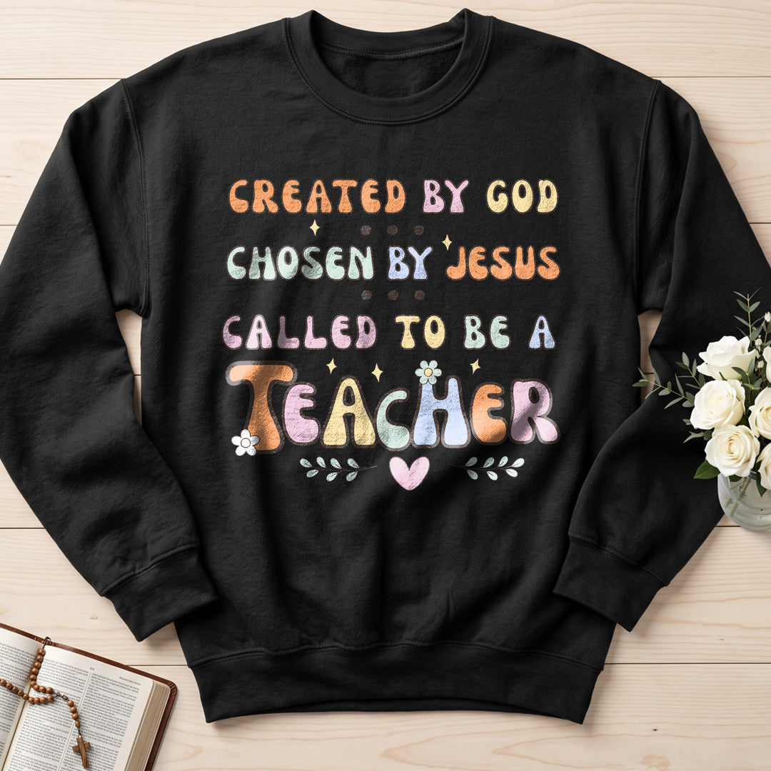 Created By God Chosen By Jesus Called To Be A Teacher 06