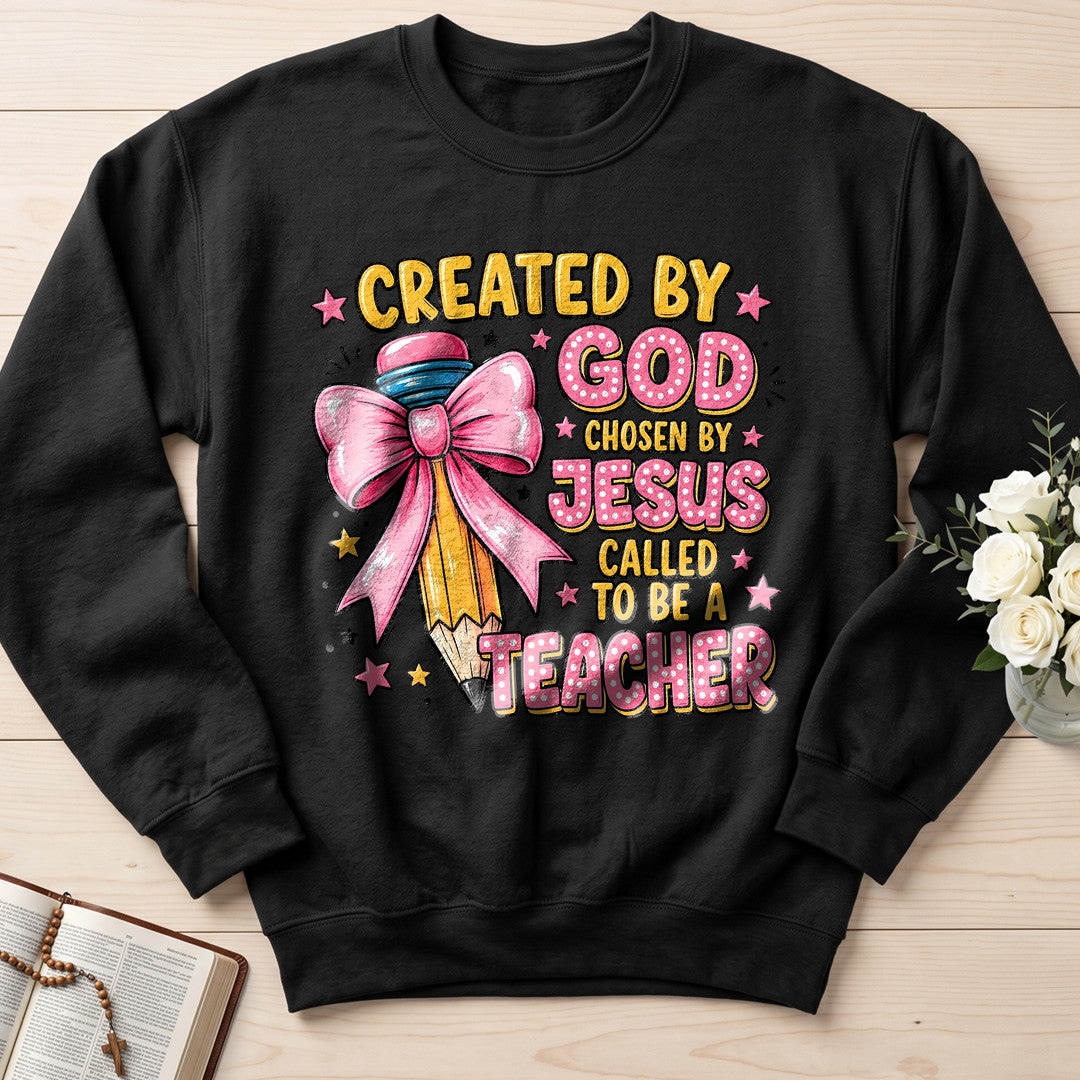 Created By God Chosen By Jesus Called To Be A Teacher 07
