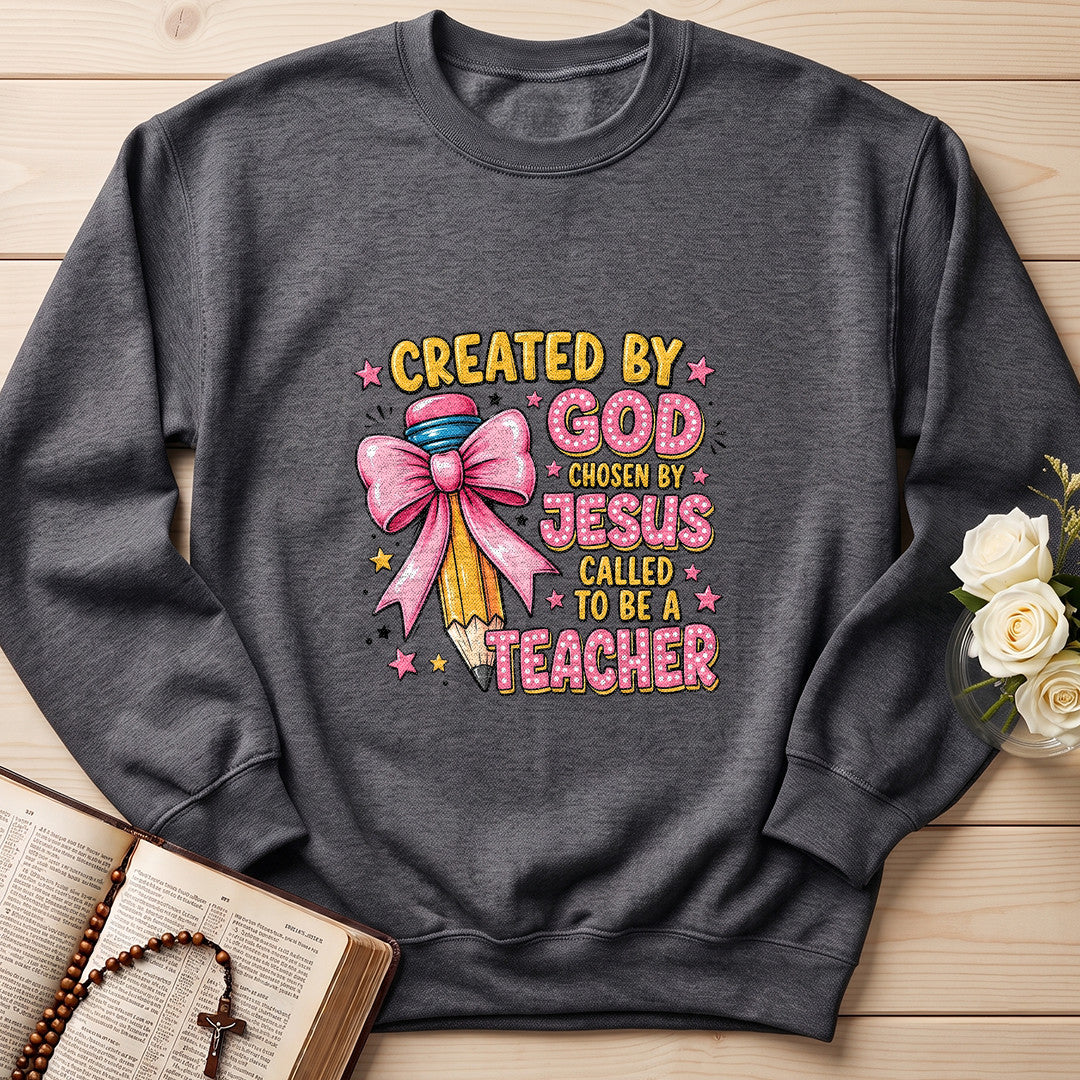 Created By God Chosen By Jesus Called To Be A Teacher 07