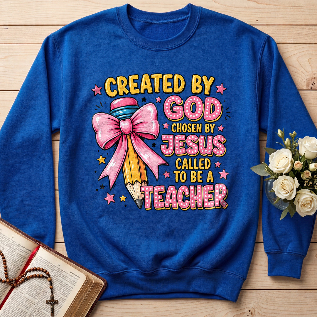 Created By God Chosen By Jesus Called To Be A Teacher 07