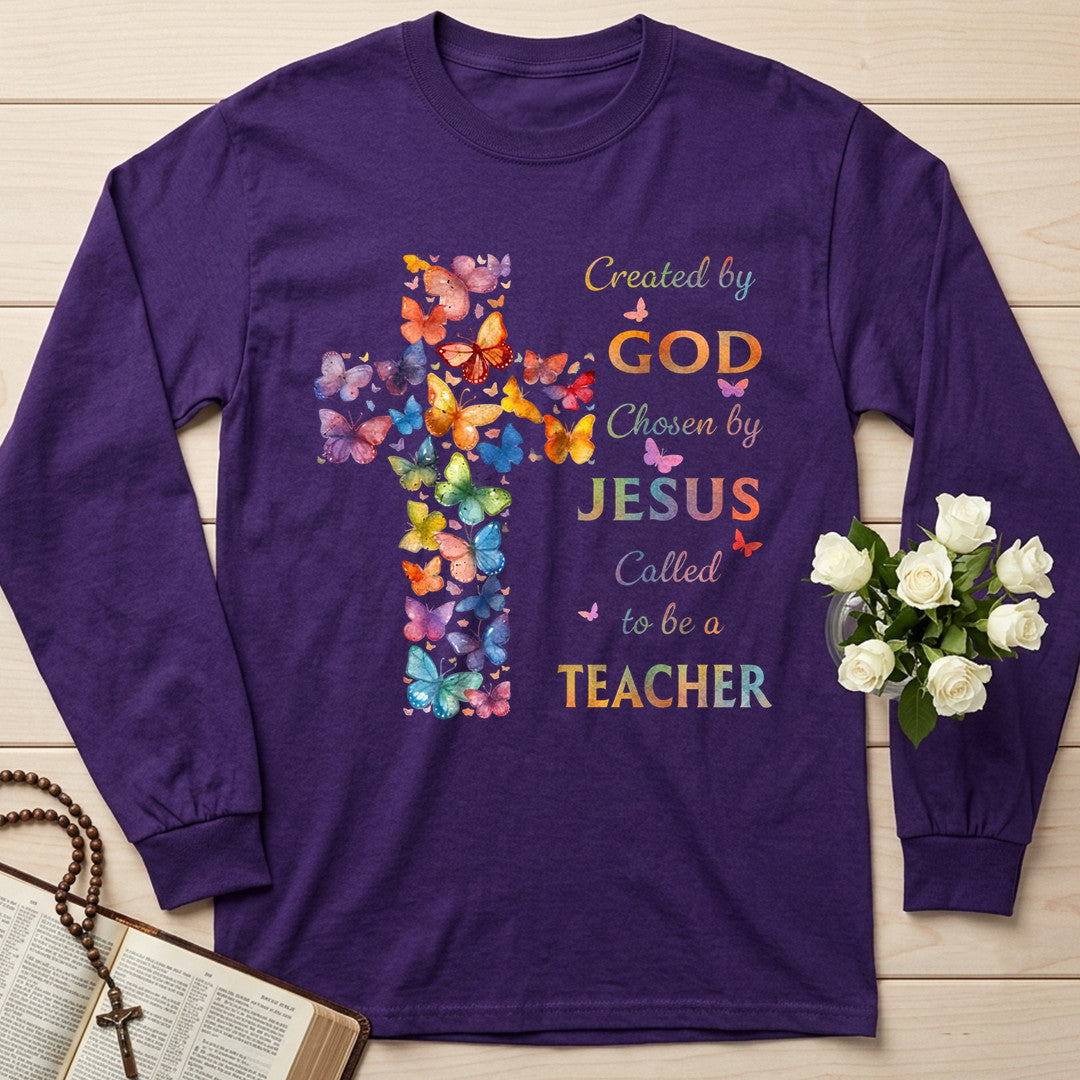 Created By God Chosen By Jesus Called To Be A Teacher 08