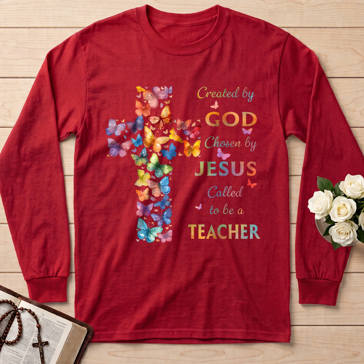 Created By God Chosen By Jesus Called To Be A Teacher 08