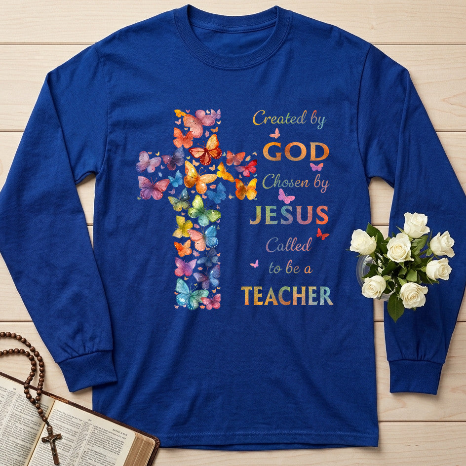 Created By God Chosen By Jesus Called To Be A Teacher 08