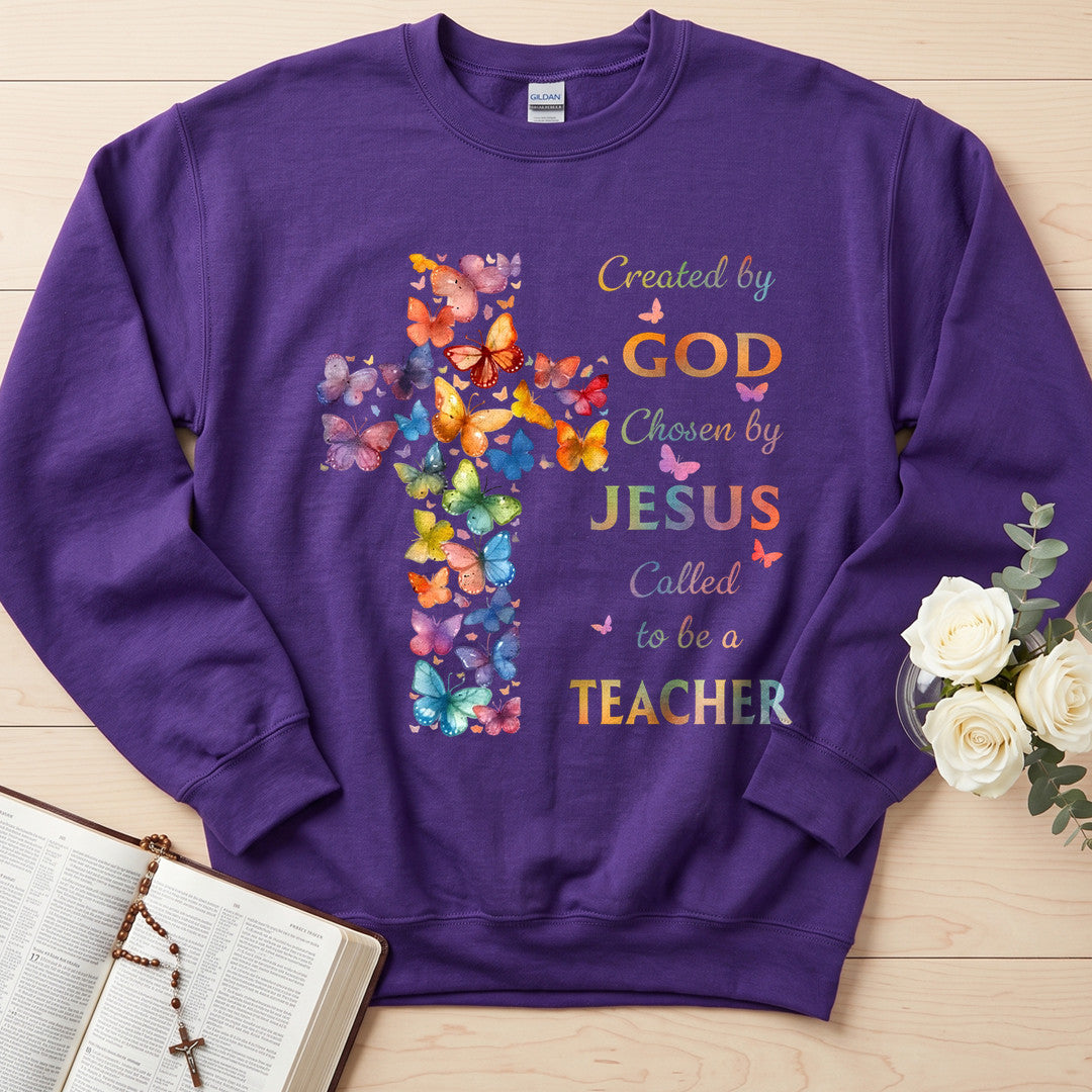 Created By God Chosen By Jesus Called To Be A Teacher 08