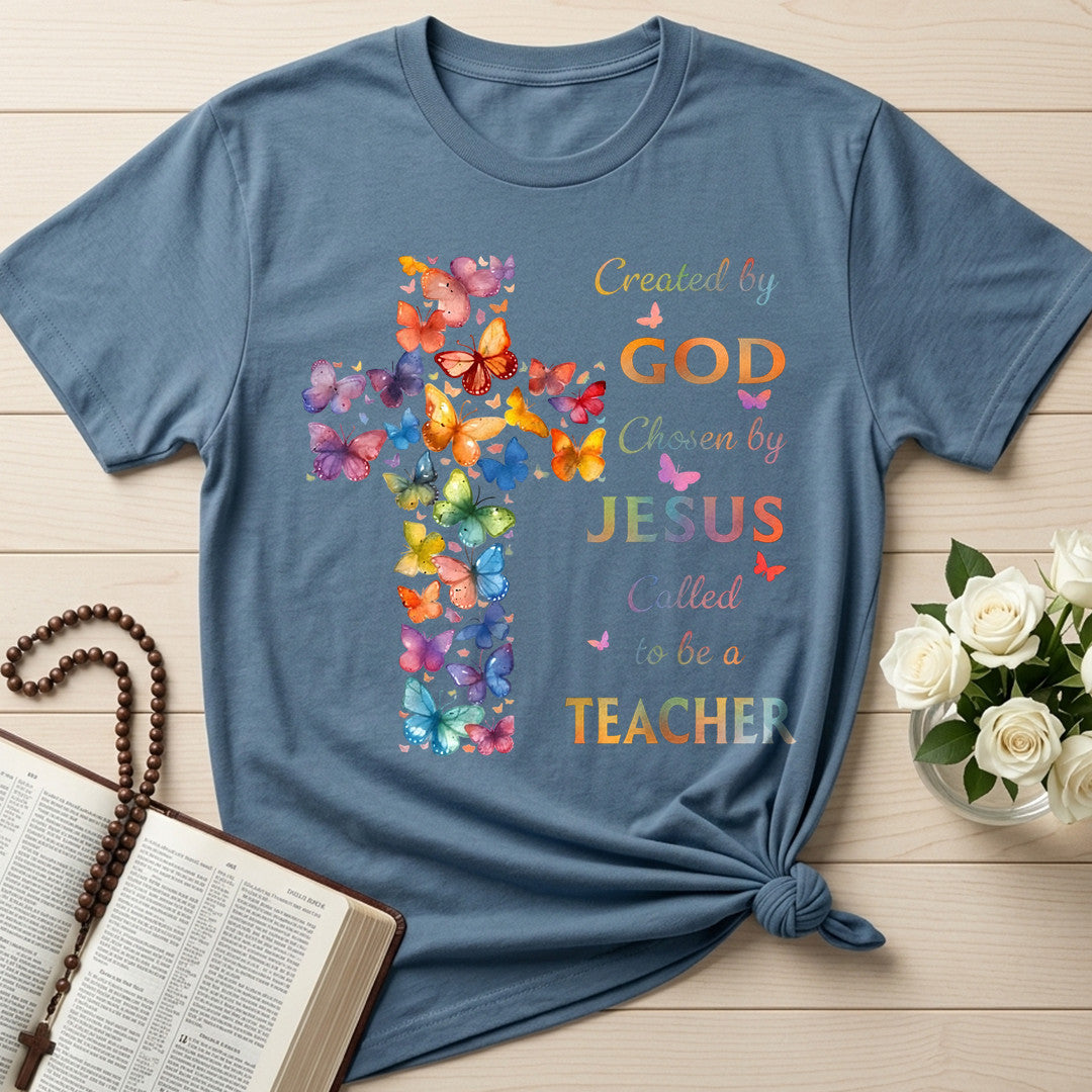 Created By God Chosen By Jesus Called To Be A Teacher 08