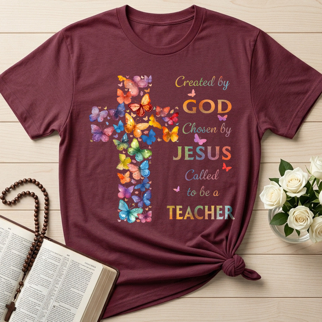 Created By God Chosen By Jesus Called To Be A Teacher 08