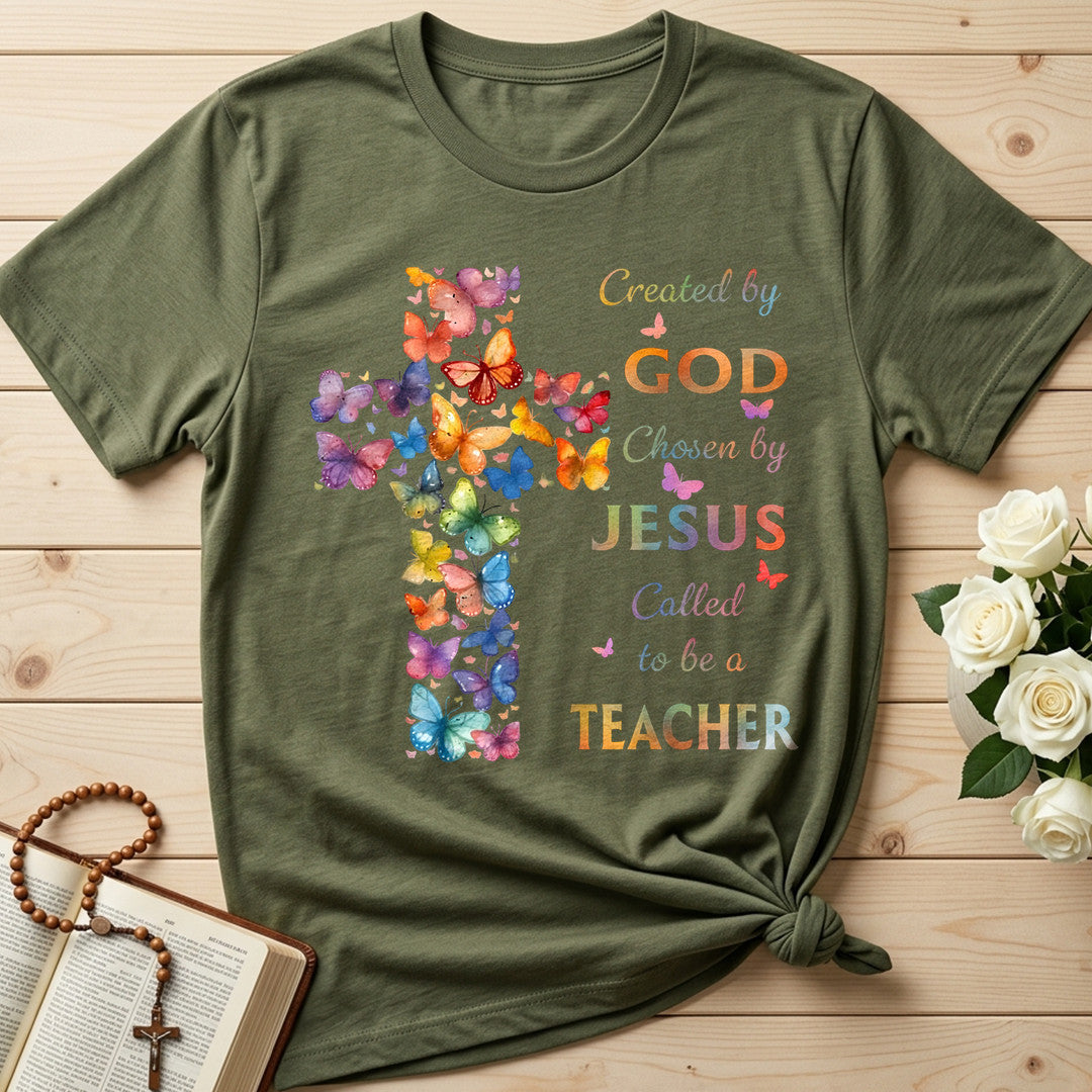 Created By God Chosen By Jesus Called To Be A Teacher 08