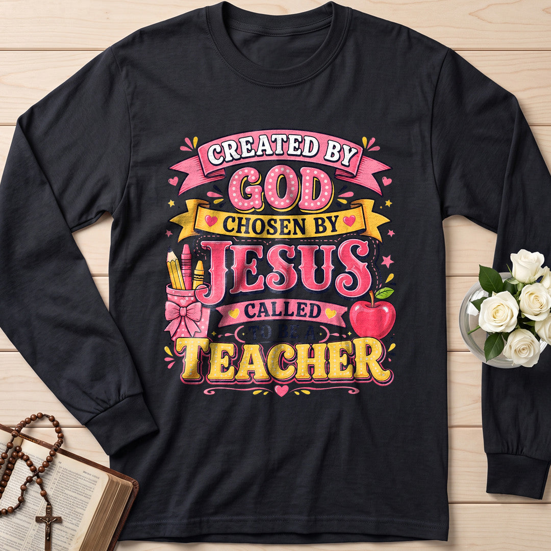Created By God Chosen By Jesus Called To Be A Teacher 09