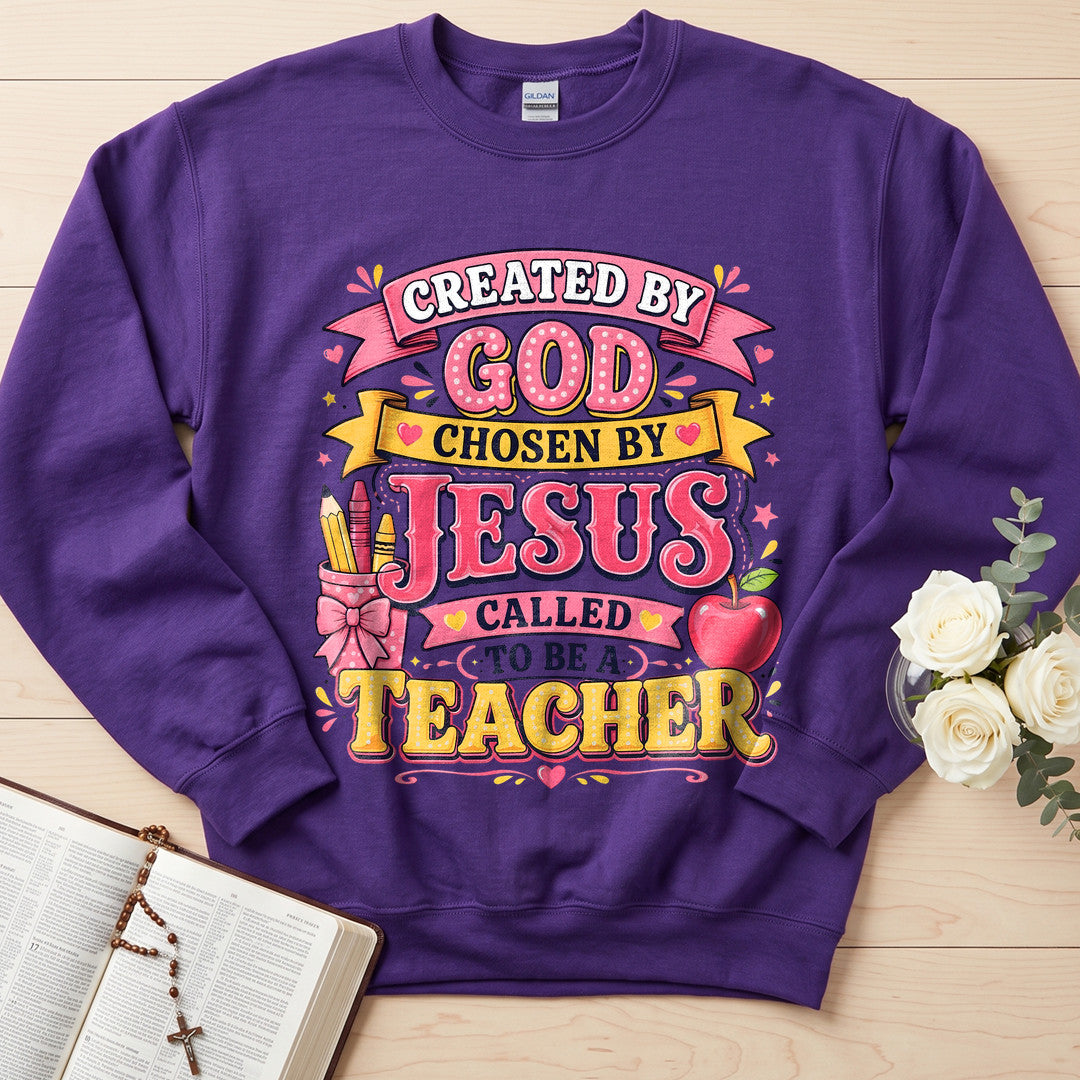 Created By God Chosen By Jesus Called To Be A Teacher 09