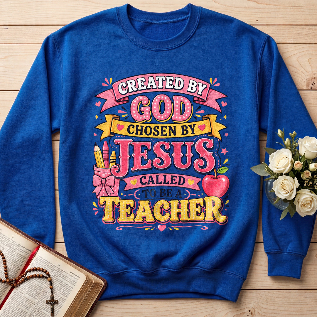 Created By God Chosen By Jesus Called To Be A Teacher 09
