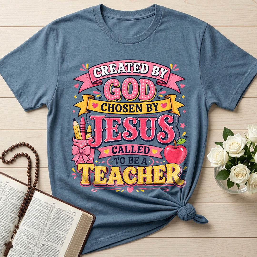 Created By God Chosen By Jesus Called To Be A Teacher 09