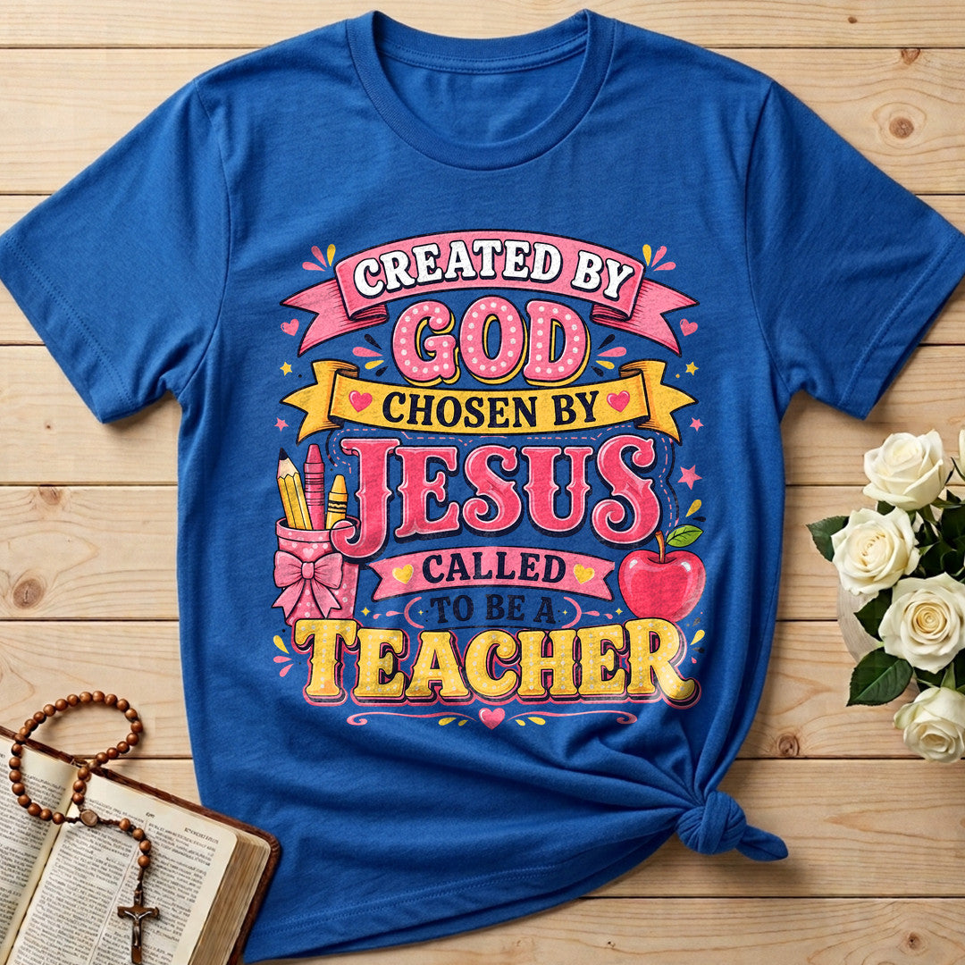 Created By God Chosen By Jesus Called To Be A Teacher 09