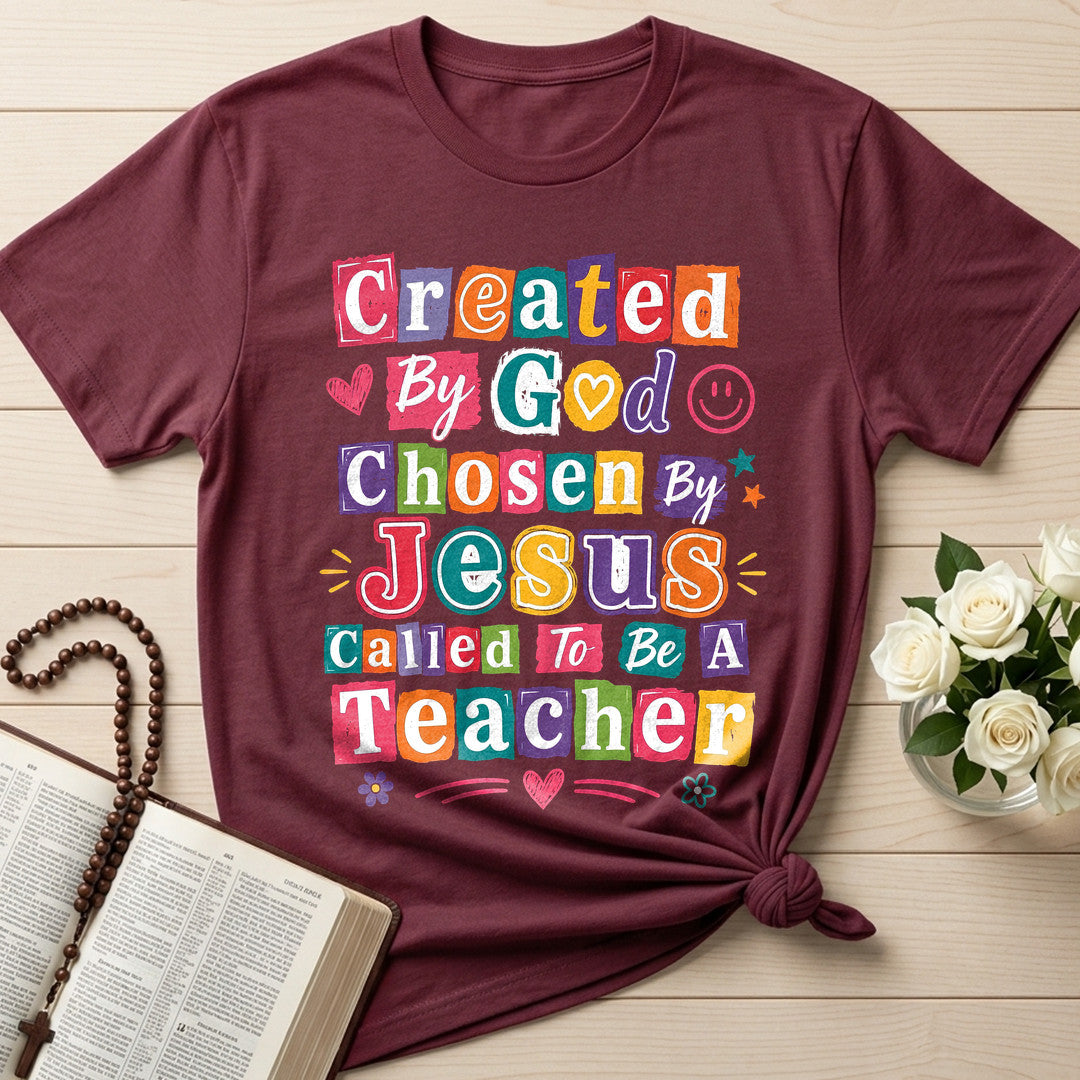 Created By God Chosen Jesus Called To Be A Teacher 04