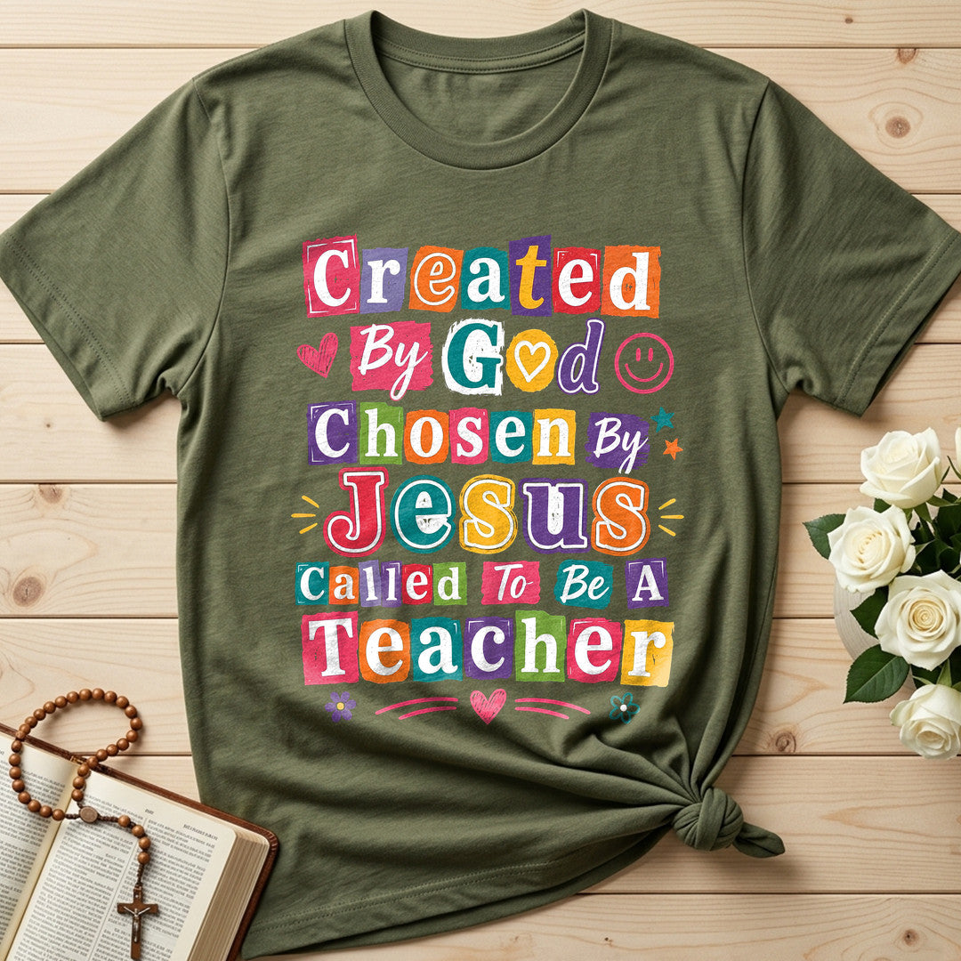 Created By God Chosen Jesus Called To Be A Teacher 04