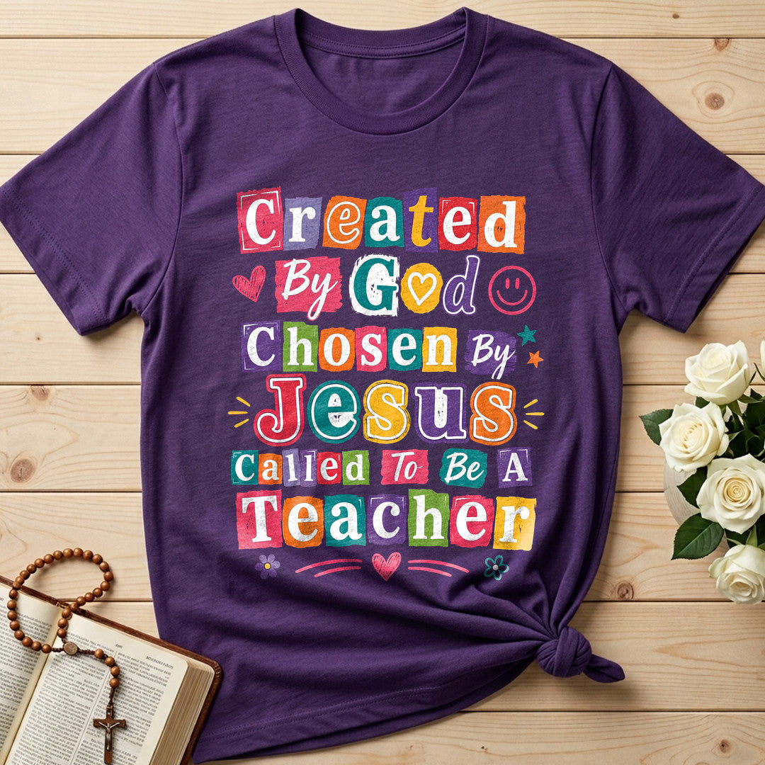Created By God Chosen Jesus Called To Be A Teacher 04