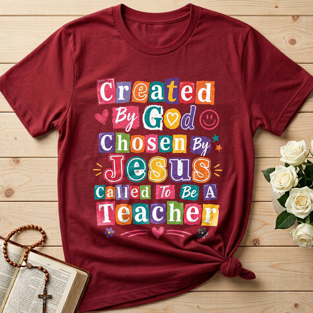 Created By God Chosen Jesus Called To Be A Teacher 04