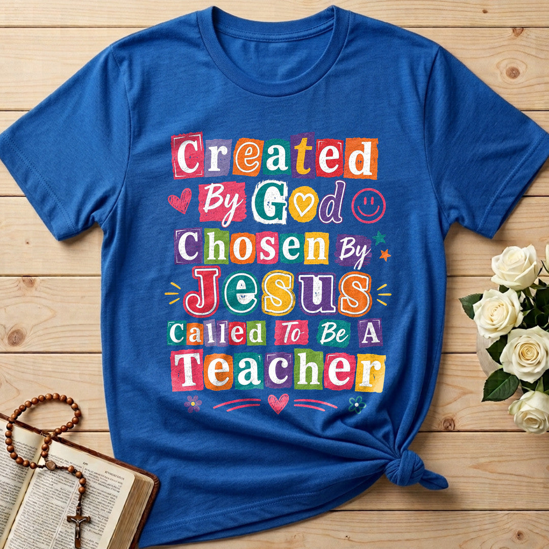 Created By God Chosen Jesus Called To Be A Teacher 04