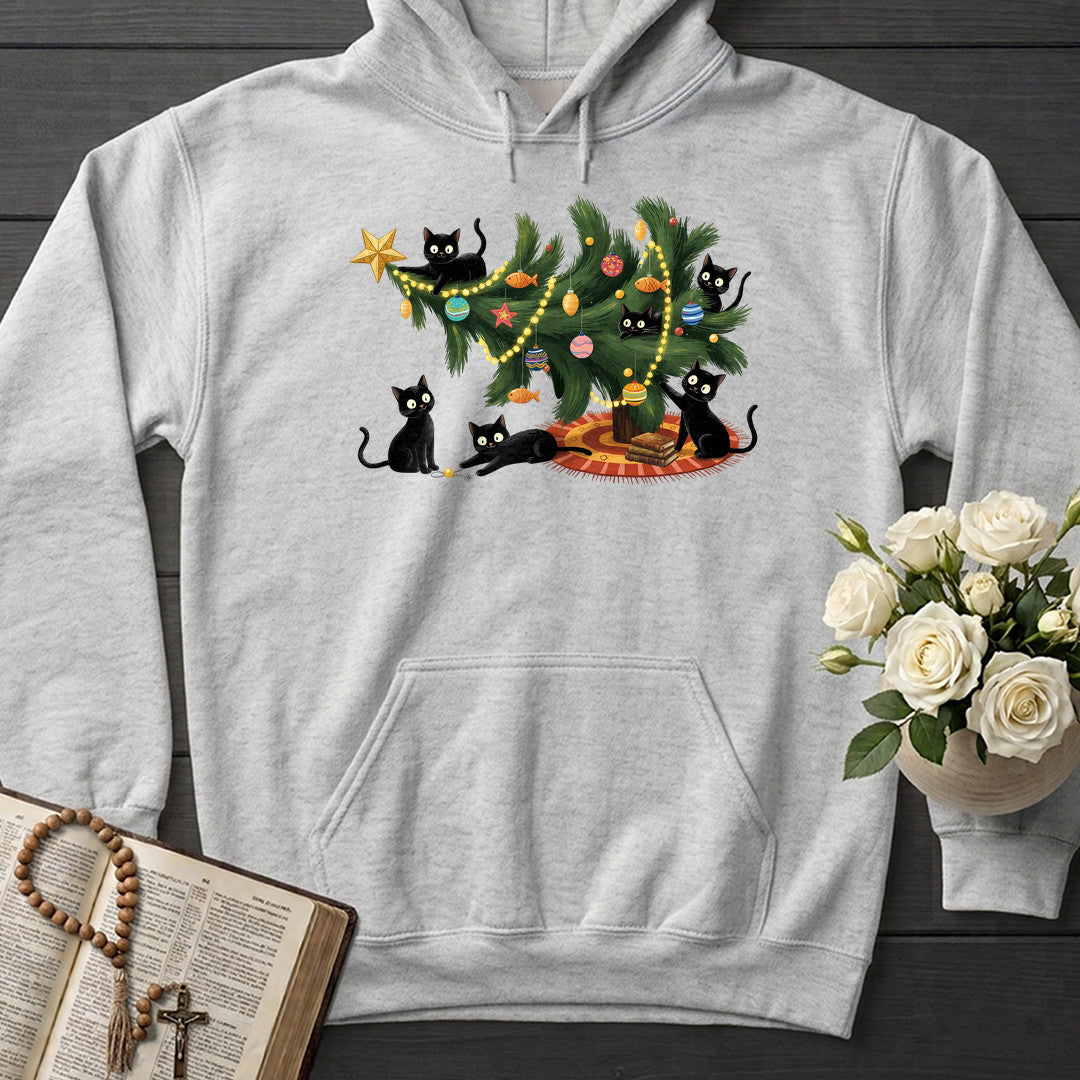 Cute Christmas Tree Cat Lover 01