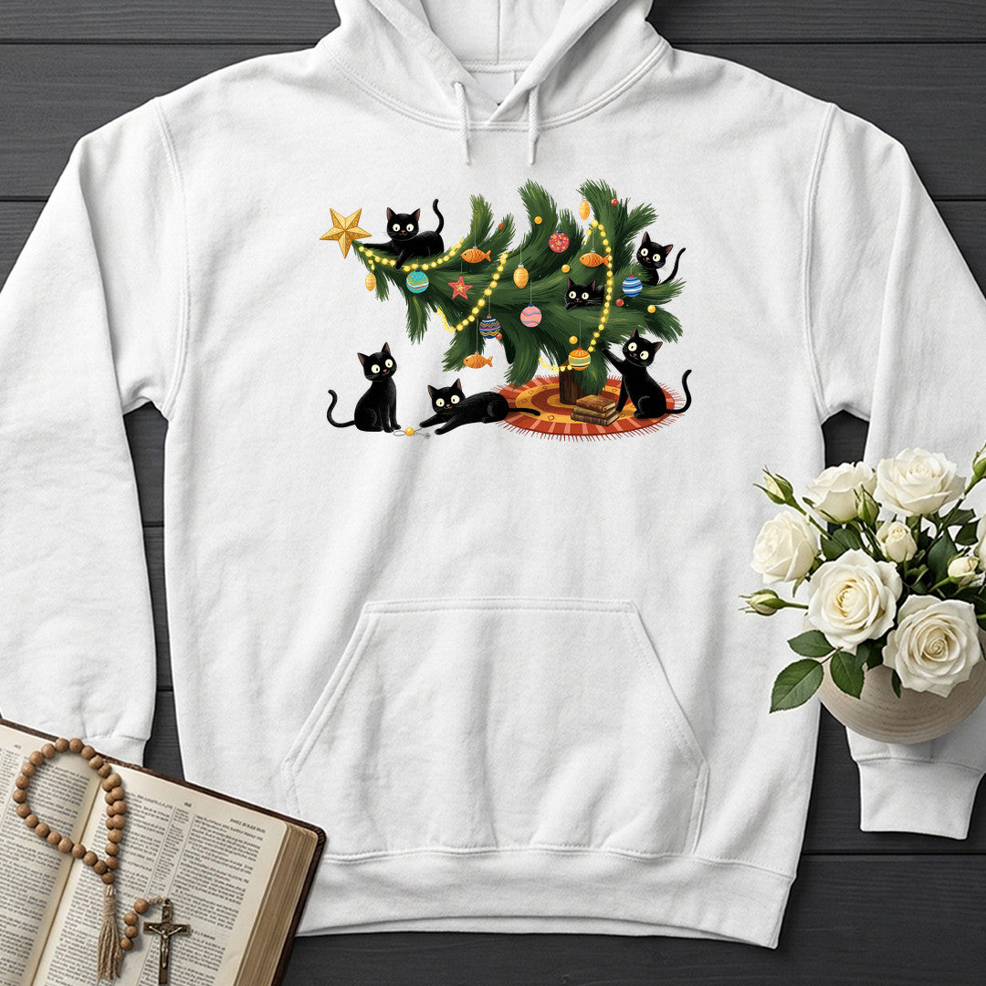Cute Christmas Tree Cat Lover 01