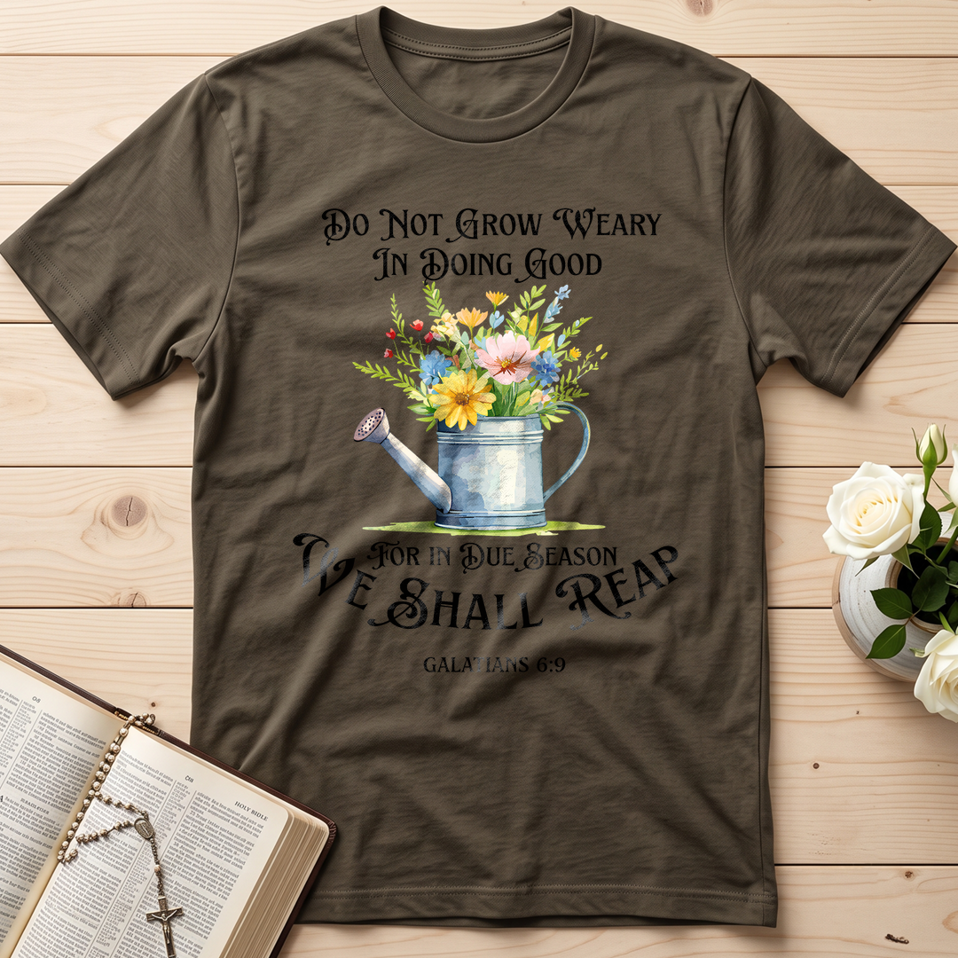 Do Not Grow Weary In Doing Good For In Due Season We Shall Reap Galatians 6.9 01