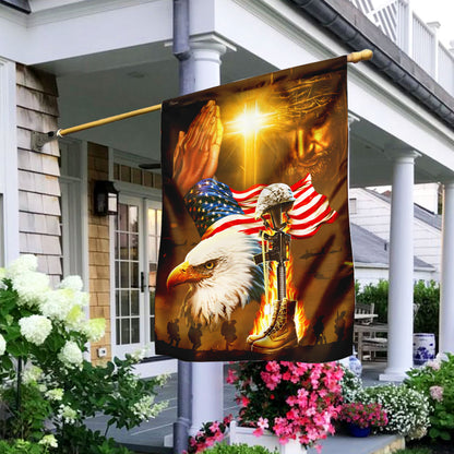 Home Of The Free Because Of The Brave Jesus Patriotism Flag