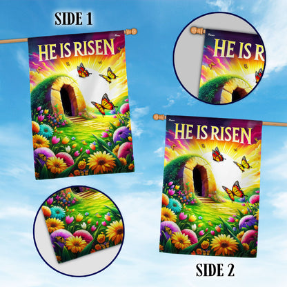 FLAGWIX  Easter Day Resurrection of Jesus He Is Risen Flag