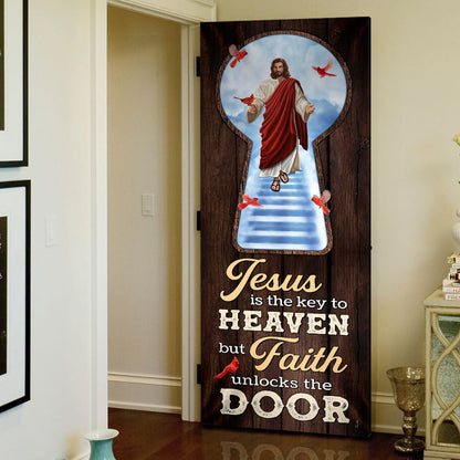 Jesus Is The Key To Heaven Door Cover