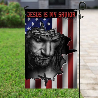 Jesus And American Flag FLAGWIX  ™ Jesus Is My Savior Flag