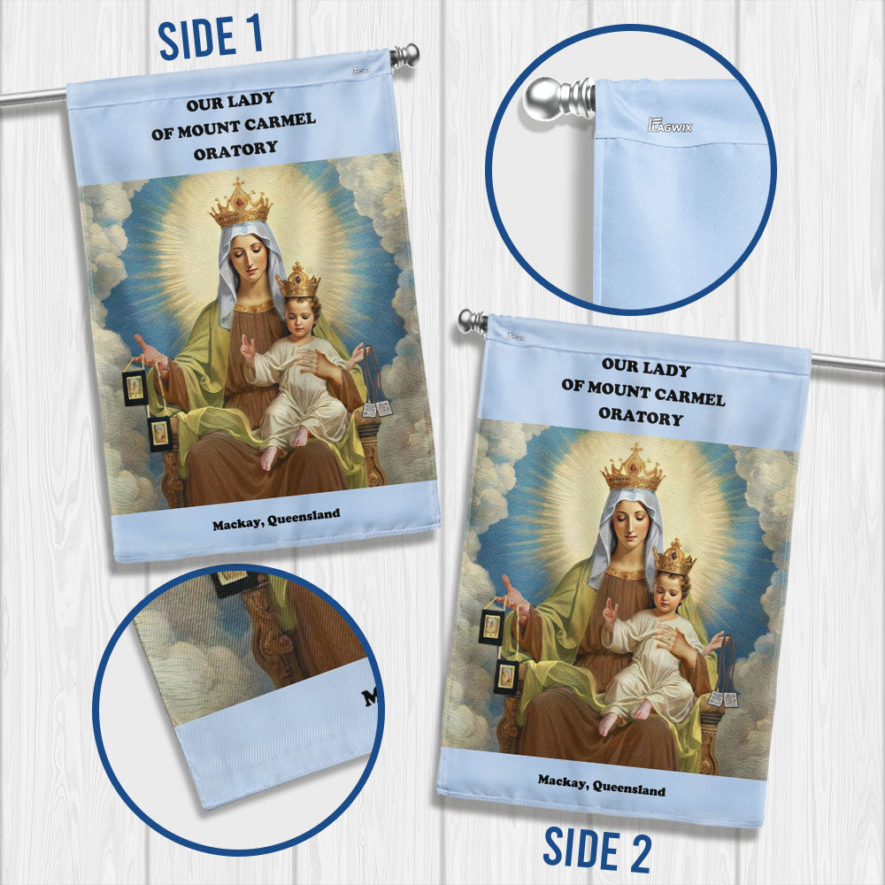 Our Lady of Mount Carmel Flag