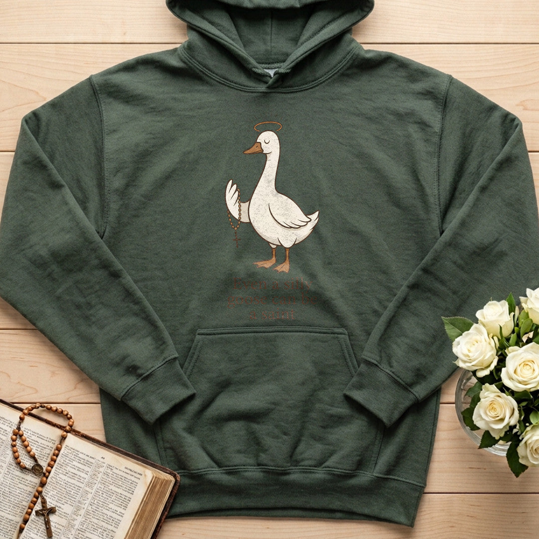 Even a silly goose can be a saint 01