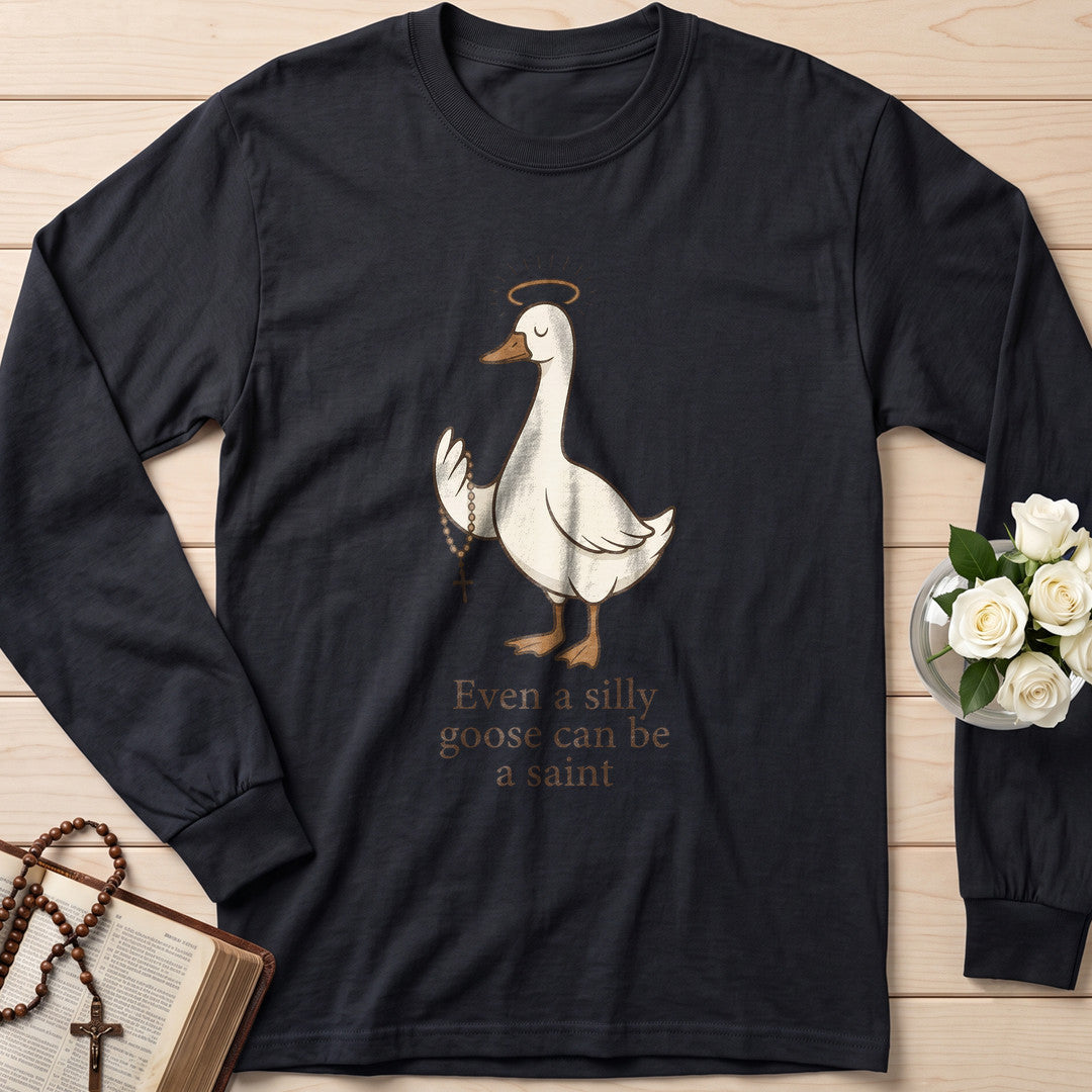 Even a silly goose can be a saint 01